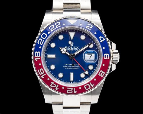 rolex watch blue and red|Rolex pepsi 2022 price.